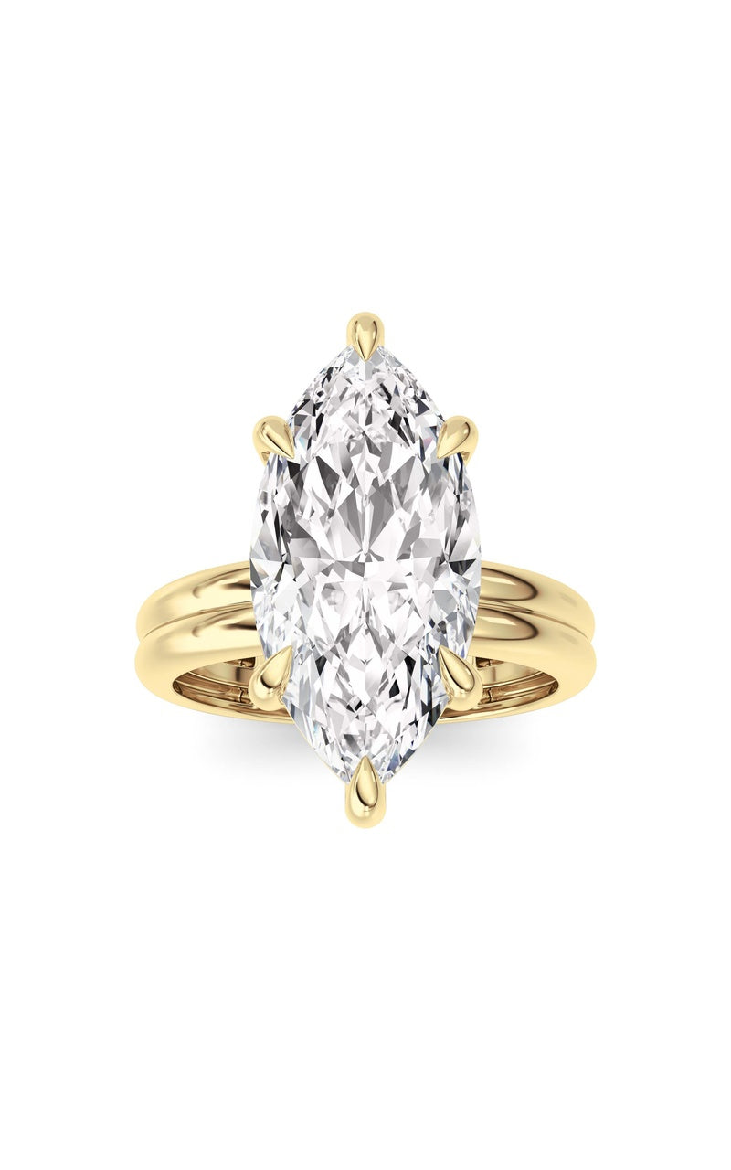 14K White Gold Ring KJ03302R.MQ-4-21F