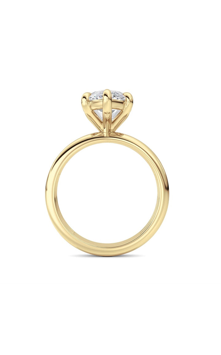 14K White Gold Ring KJ03302R.MQ-4-21F
