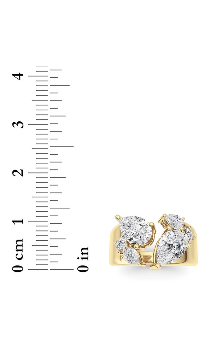 14K White Gold Ring KJ03307R.PS-RD-2.5-21F