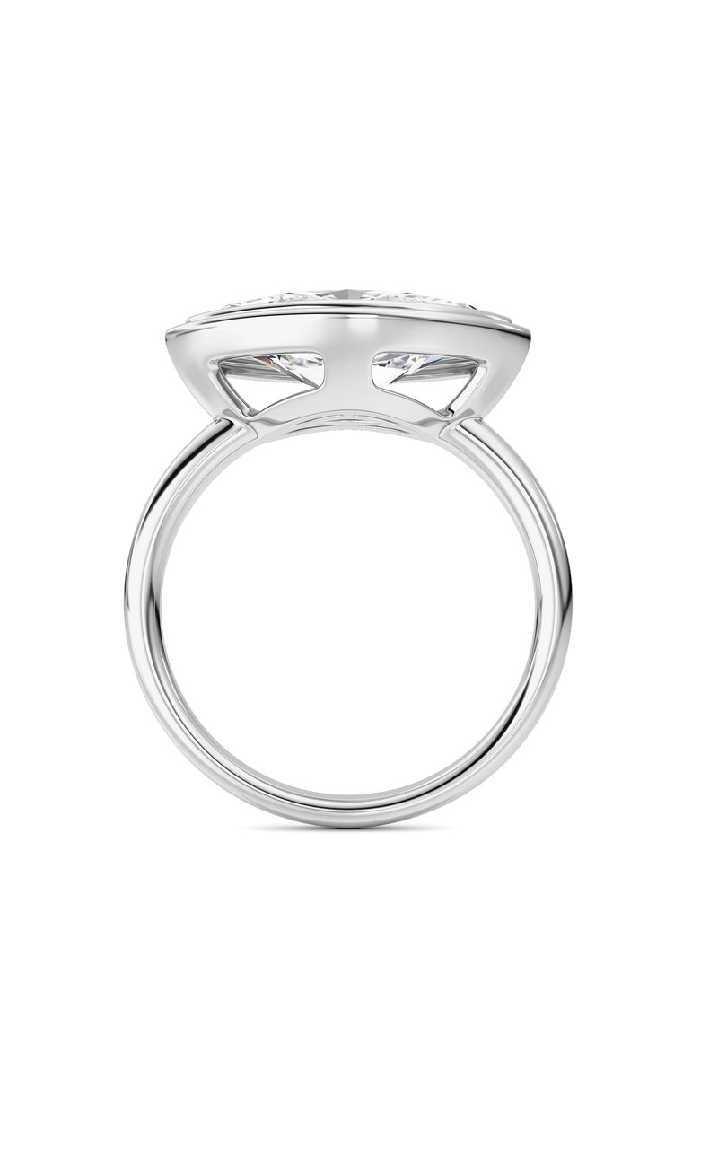 14K White Gold Ring KJ03333R.MQ-3-21F