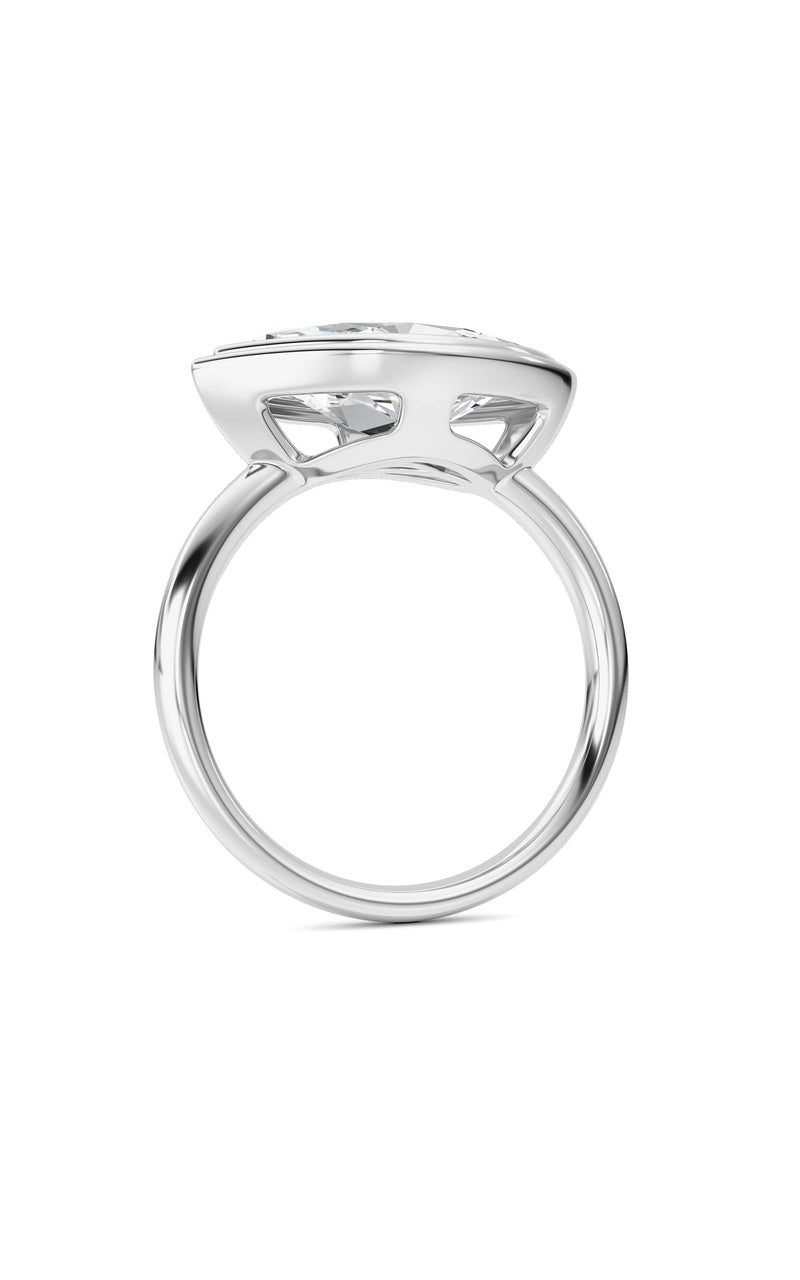 14K White Gold Ring KJ03333R.MQ-3-21F