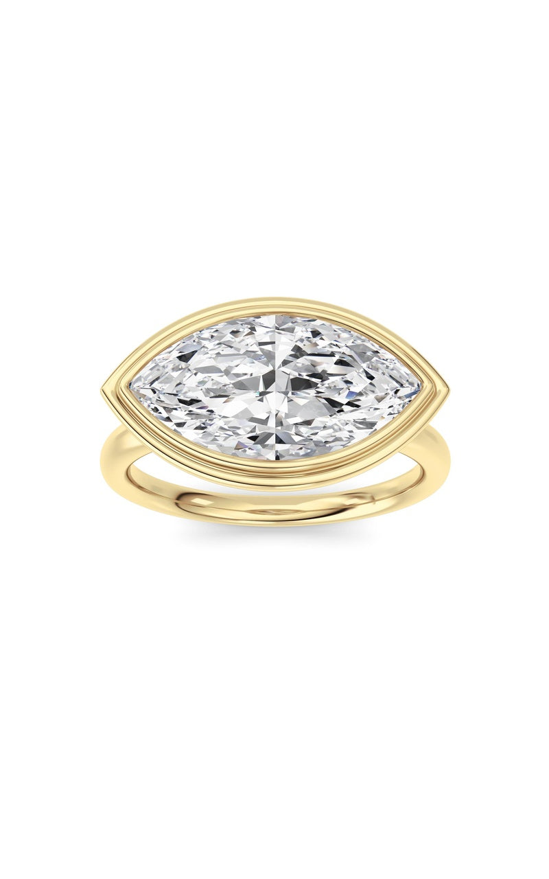 14K White Gold Ring KJ03333R.MQ-3-21F