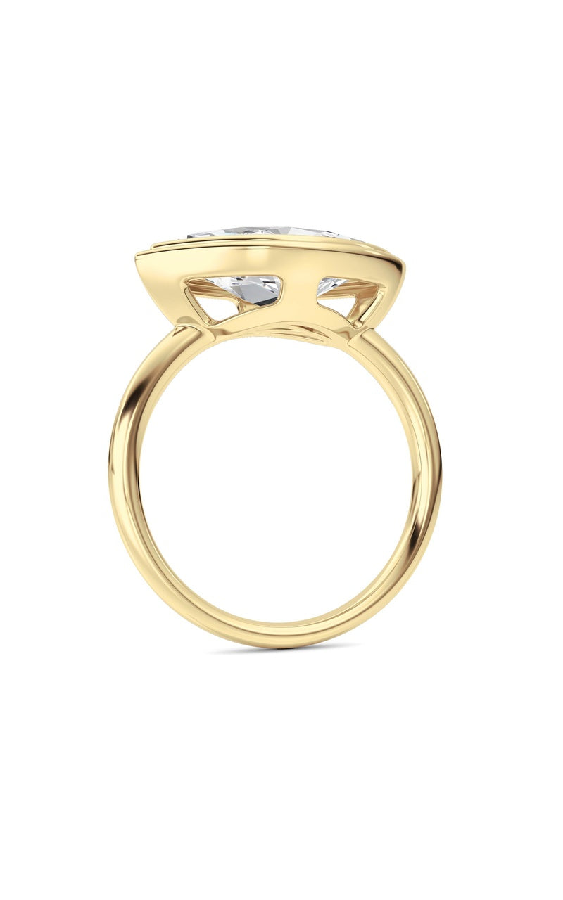 14K White Gold Ring KJ03333R.MQ-3-21F
