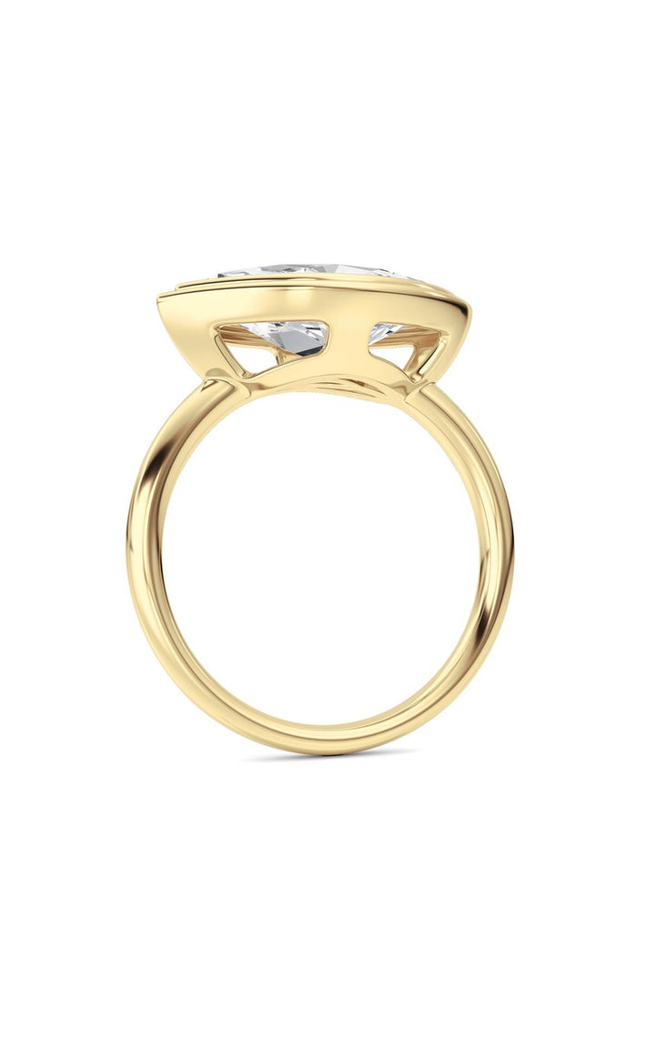 14K White Gold Ring KJ03333R.MQ-3-21F