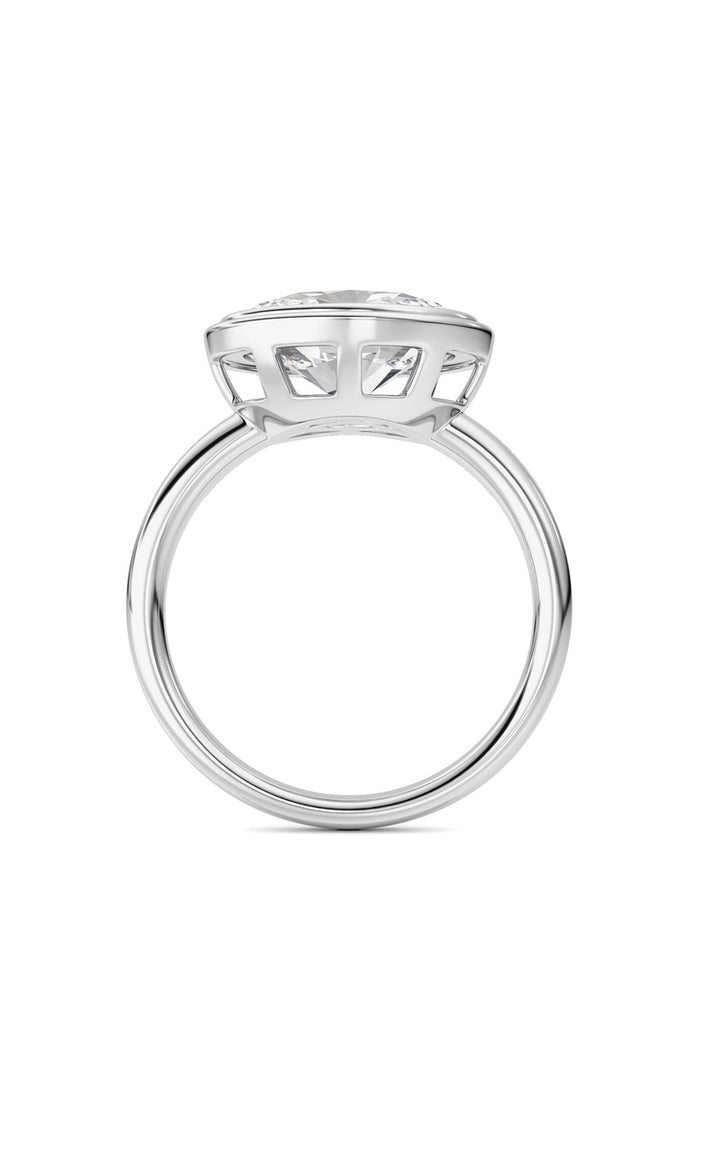 14K White Gold Ring KJ03333R.OV-3-21F