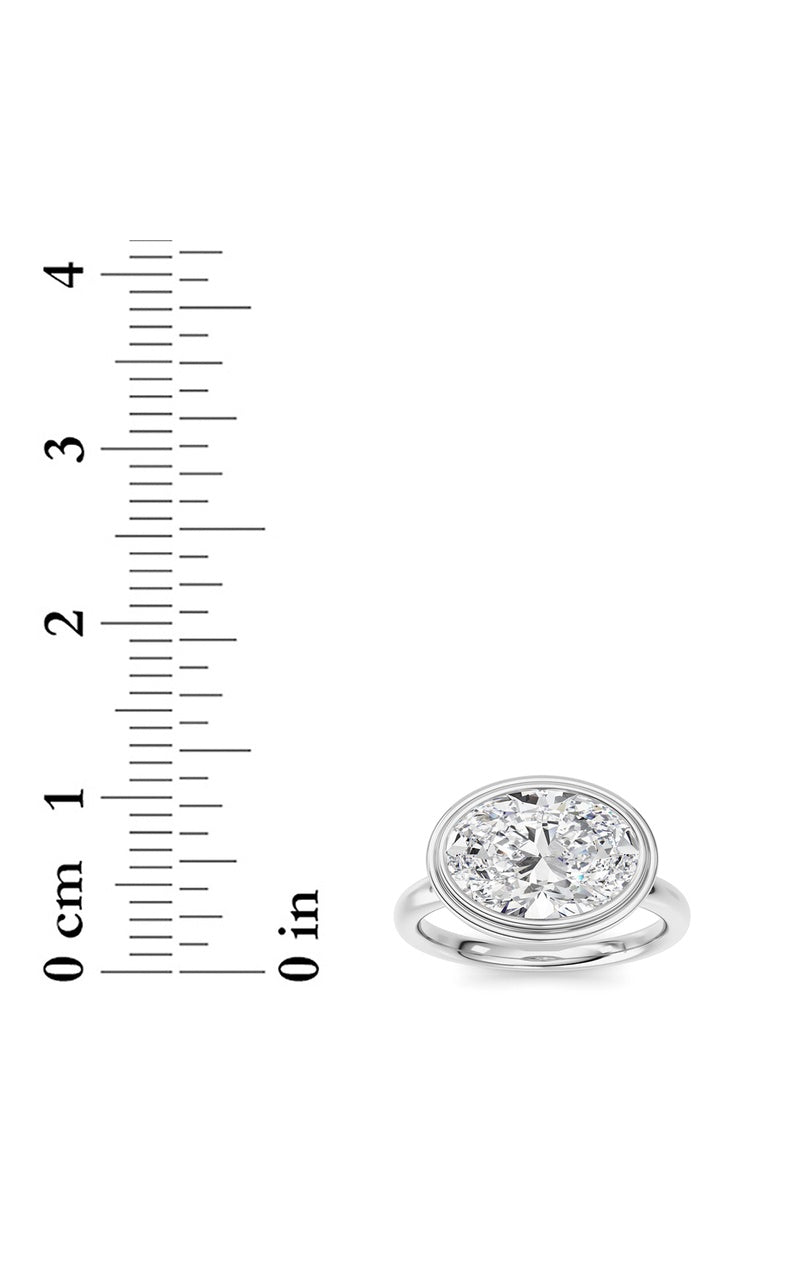 14K White Gold Ring KJ03333R.OV-3-21F