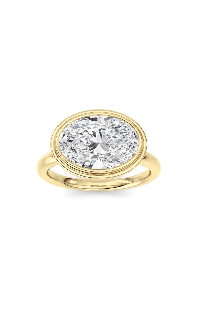 14K White Gold Ring KJ03333R.OV-3-21F