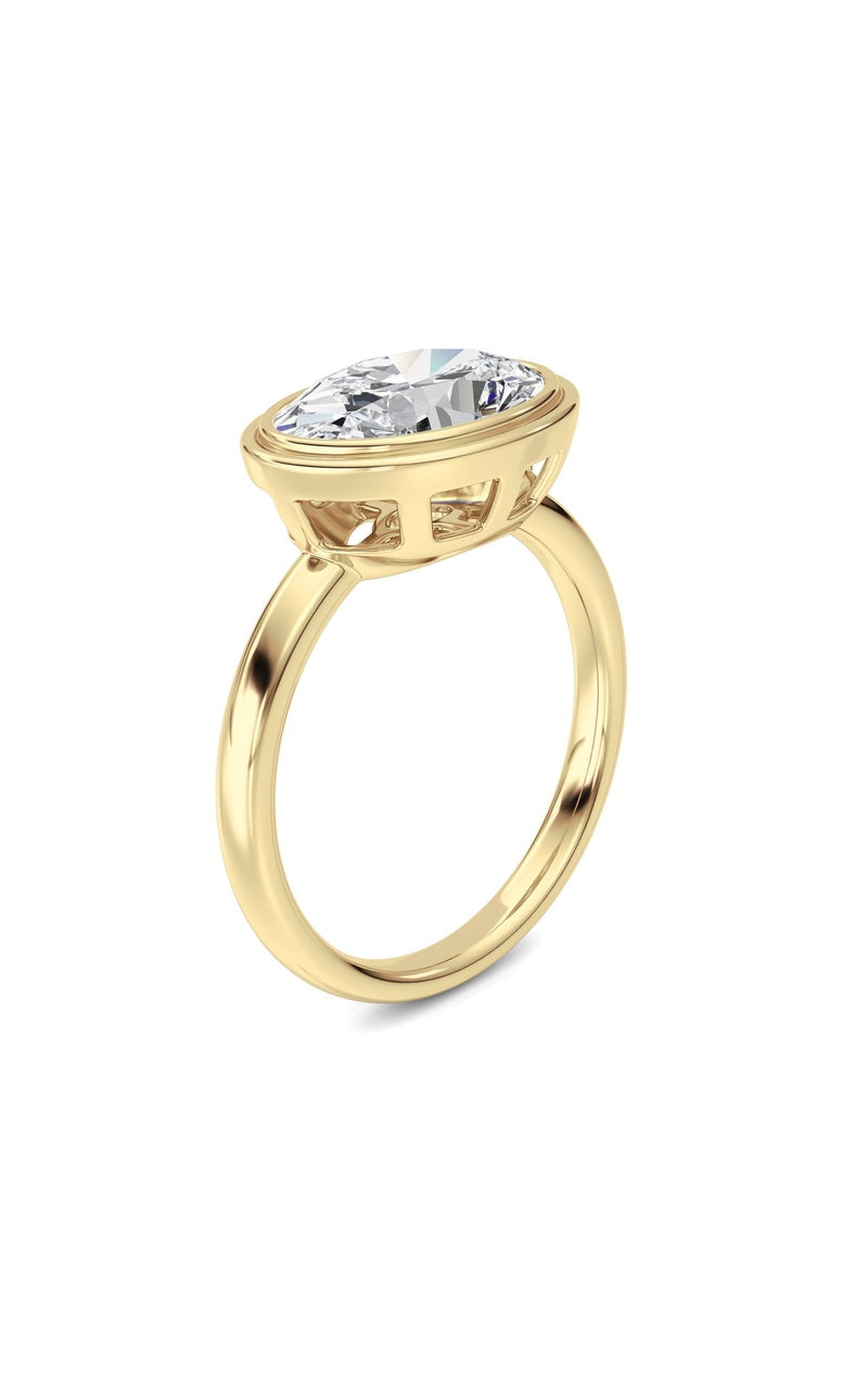 14K White Gold Ring KJ03333R.OV-3-21F