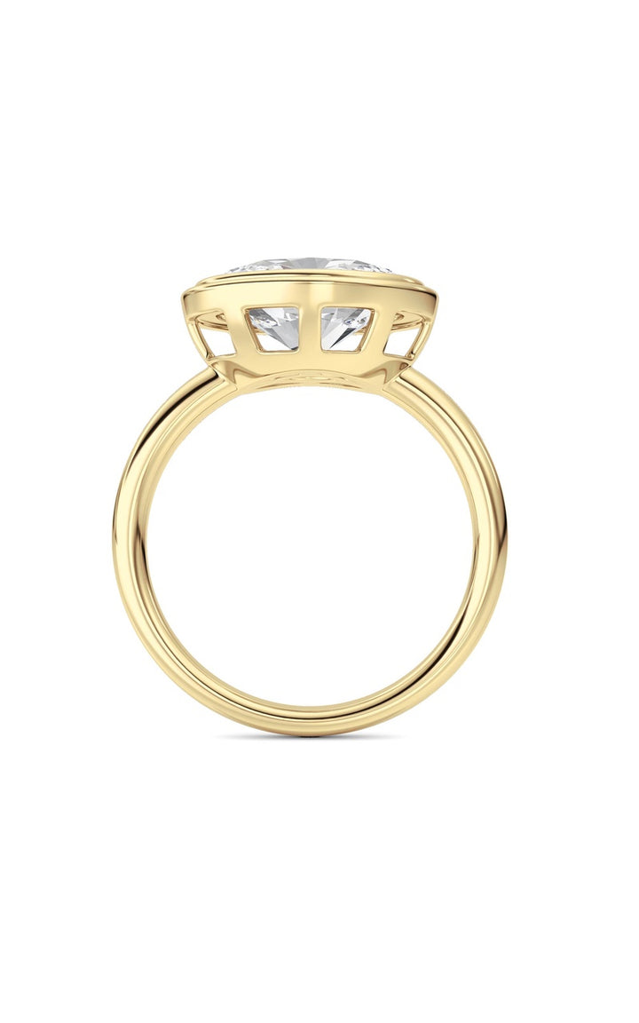 14K White Gold Ring KJ03333R.OV-3-21F