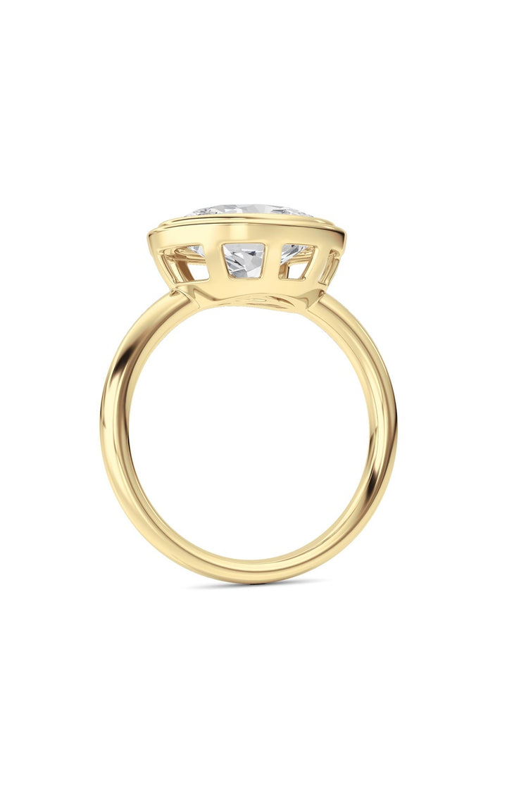 14K White Gold Ring KJ03333R.OV-3-21F