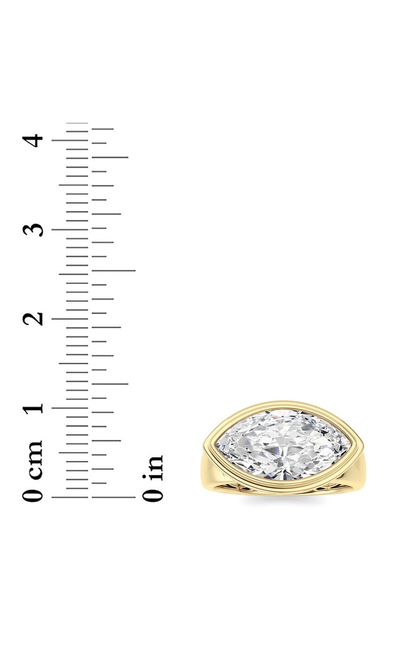 14K White Gold Ring KJ03334R.MQ-3-21F