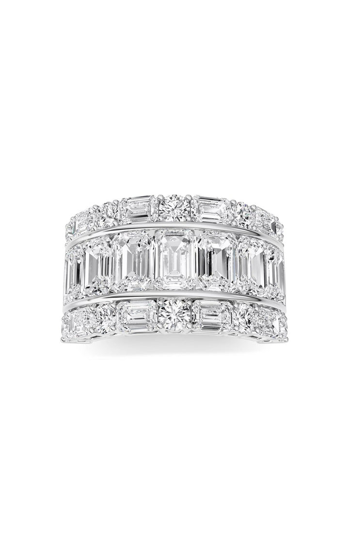 14K White Gold Ring KJ03408R.EM-RD-7-21F