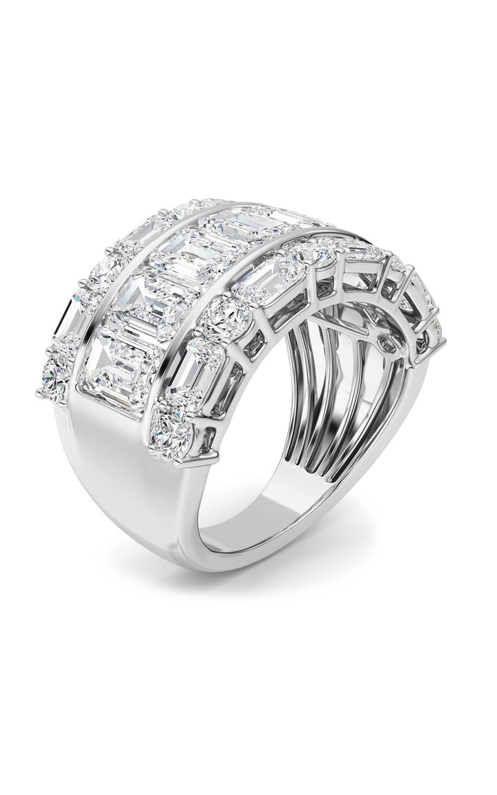 14K White Gold Ring KJ03408R.EM-RD-7-21F