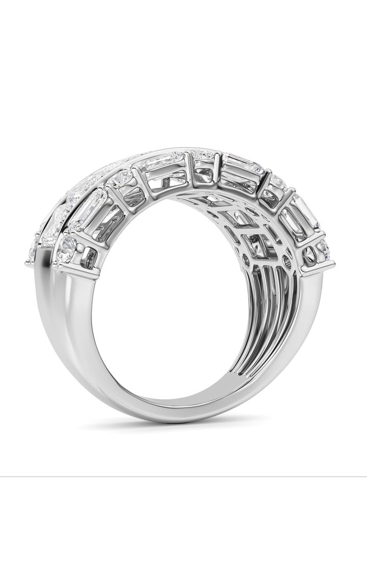 14K White Gold Ring KJ03408R.EM-RD-7-21F