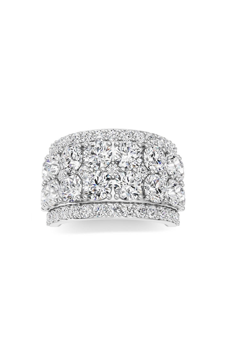 14K White Gold Ring KJ03410R.RD-5-21F