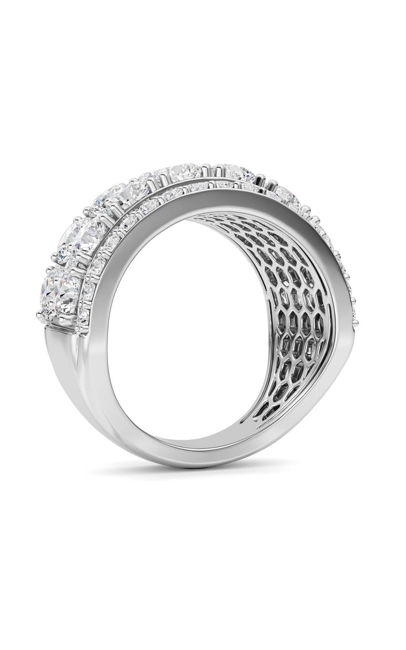 14K White Gold Ring KJ03410R.RD-5-21F