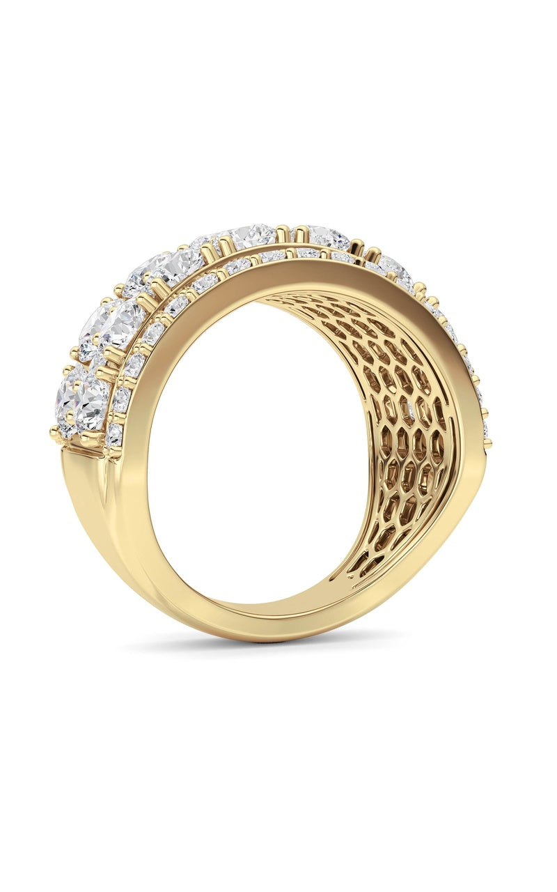 14K White Gold Ring KJ03410R.RD-5-21F