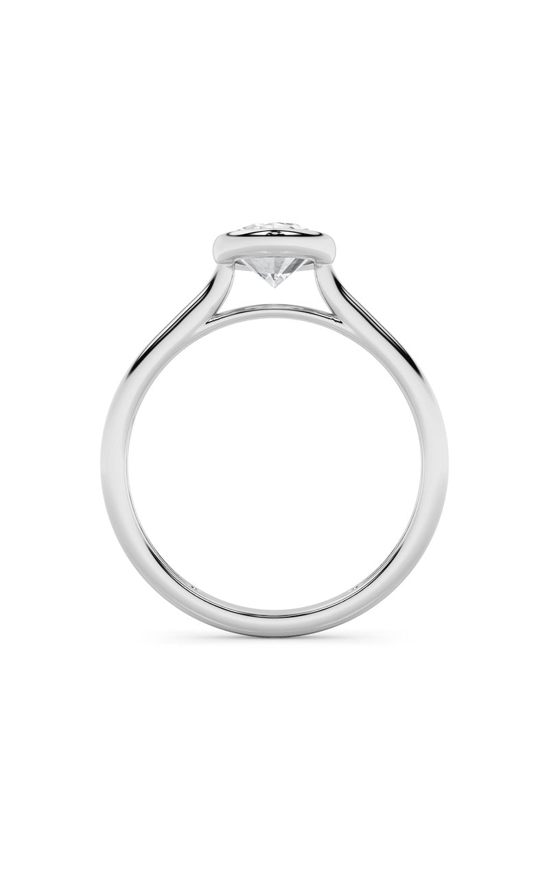 14K White Gold Ring KJ40039R.OV-1-21F