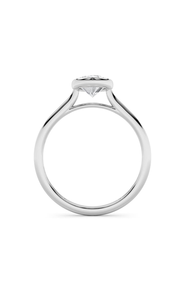 14K White Gold Ring KJ40039R.OV-1-21F