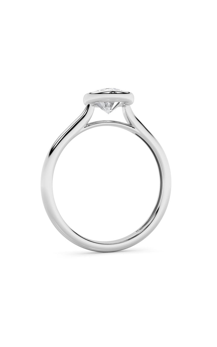 14K White Gold Ring KJ40039R.OV-1-21F