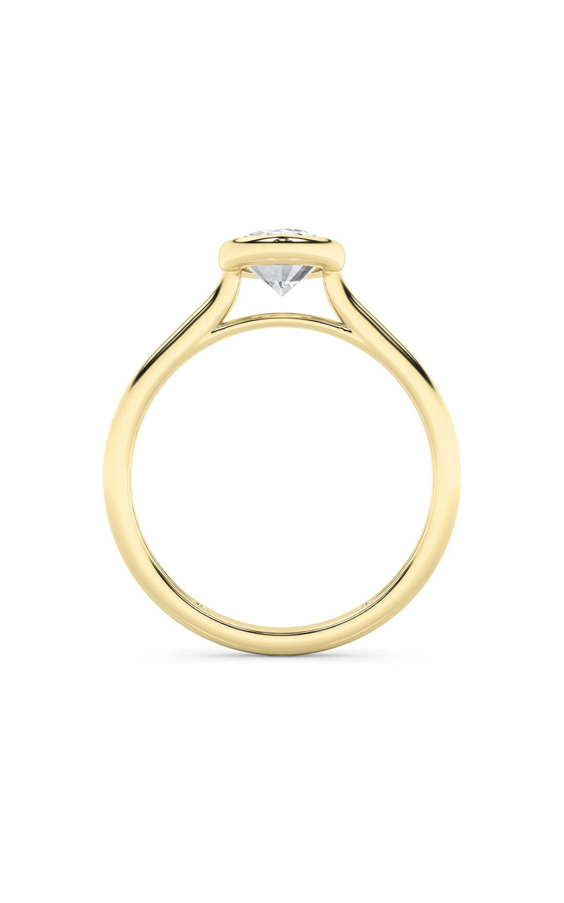 14K White Gold Ring KJ40039R.OV-1-21F