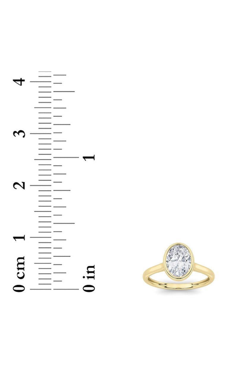 14K White Gold Ring KJ40039R.OV-1-21F