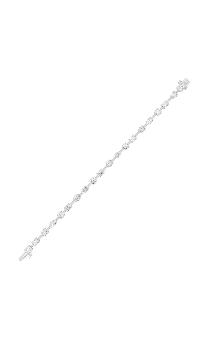 6Cttw Mix Shaped Lab Grown Diamond East &amp; West Bracelet in 14K Gold (F/VS)