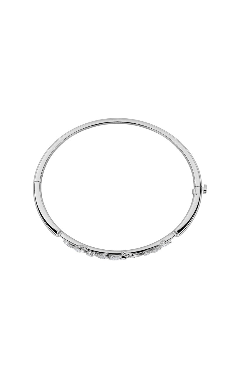 2Cttw Pear Shaped Lab Grown Diamond (F/VS) Bracelet in 14K Gold