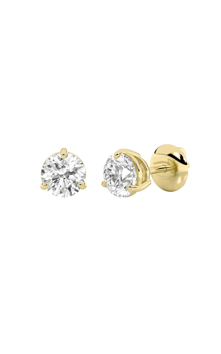 14K White Gold Earring KJ00206E3.RD-1-21F