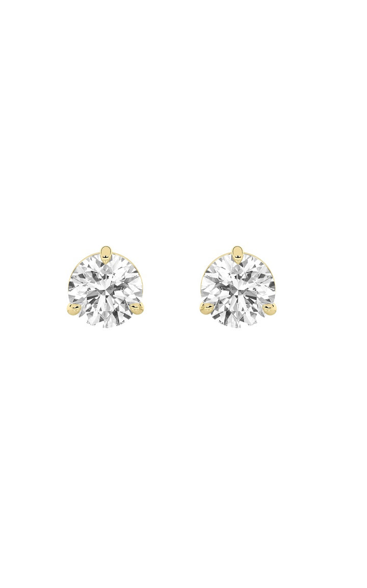 14K White Gold Earring KJ00206E3.RD-1-21F