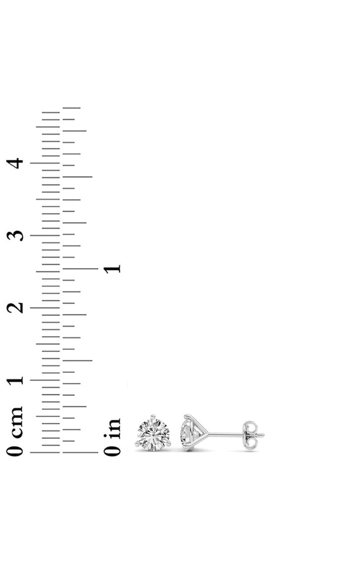 14K White Gold Earring KJ01724E.RD-1-21F