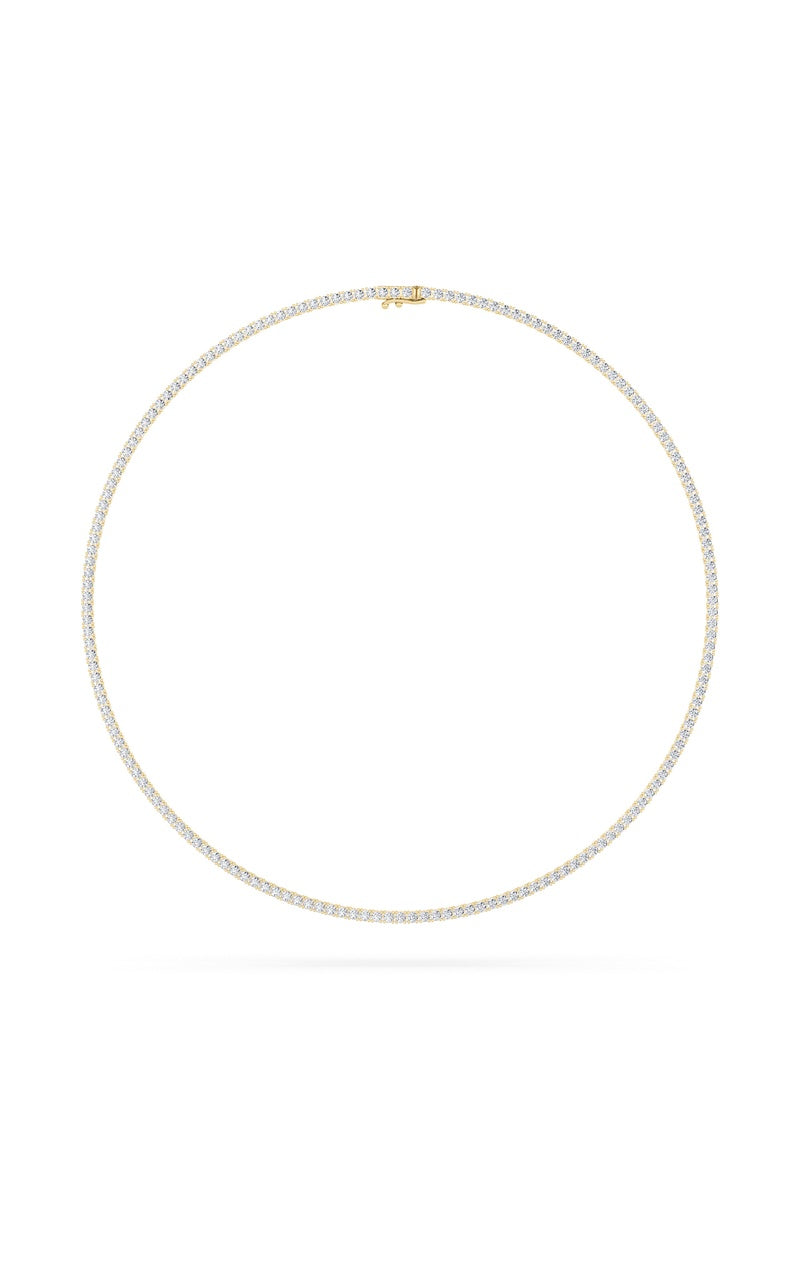 14K White Gold Necklace KJ00223N.RD-15-21F