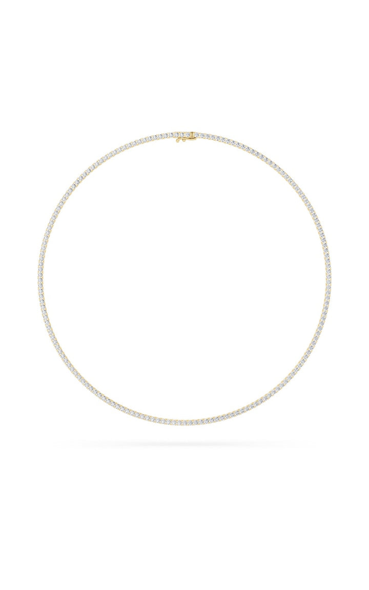 14K White Gold Necklace KJ00223N.RD-15-21F