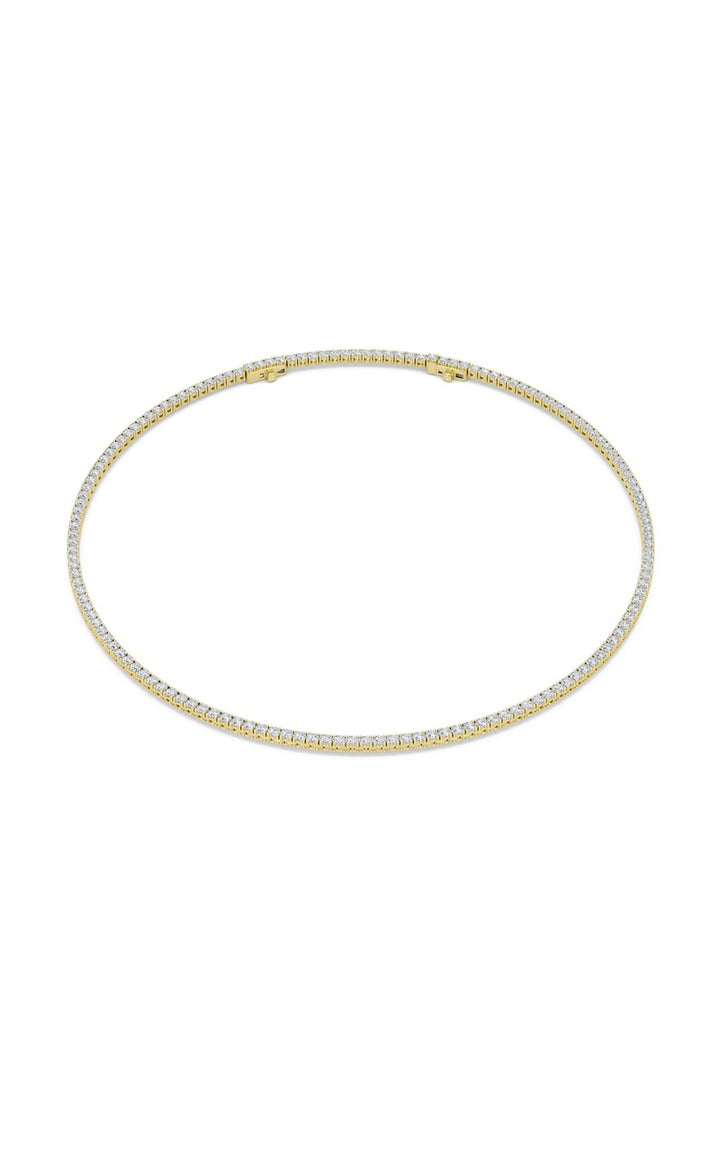 14K White Gold Necklace KJ00223N.RD-15-21F