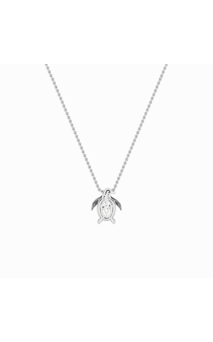 1Cttw Oval Shaped Lab Grown Diamond (F/VS)  Pendant in 14K Gold