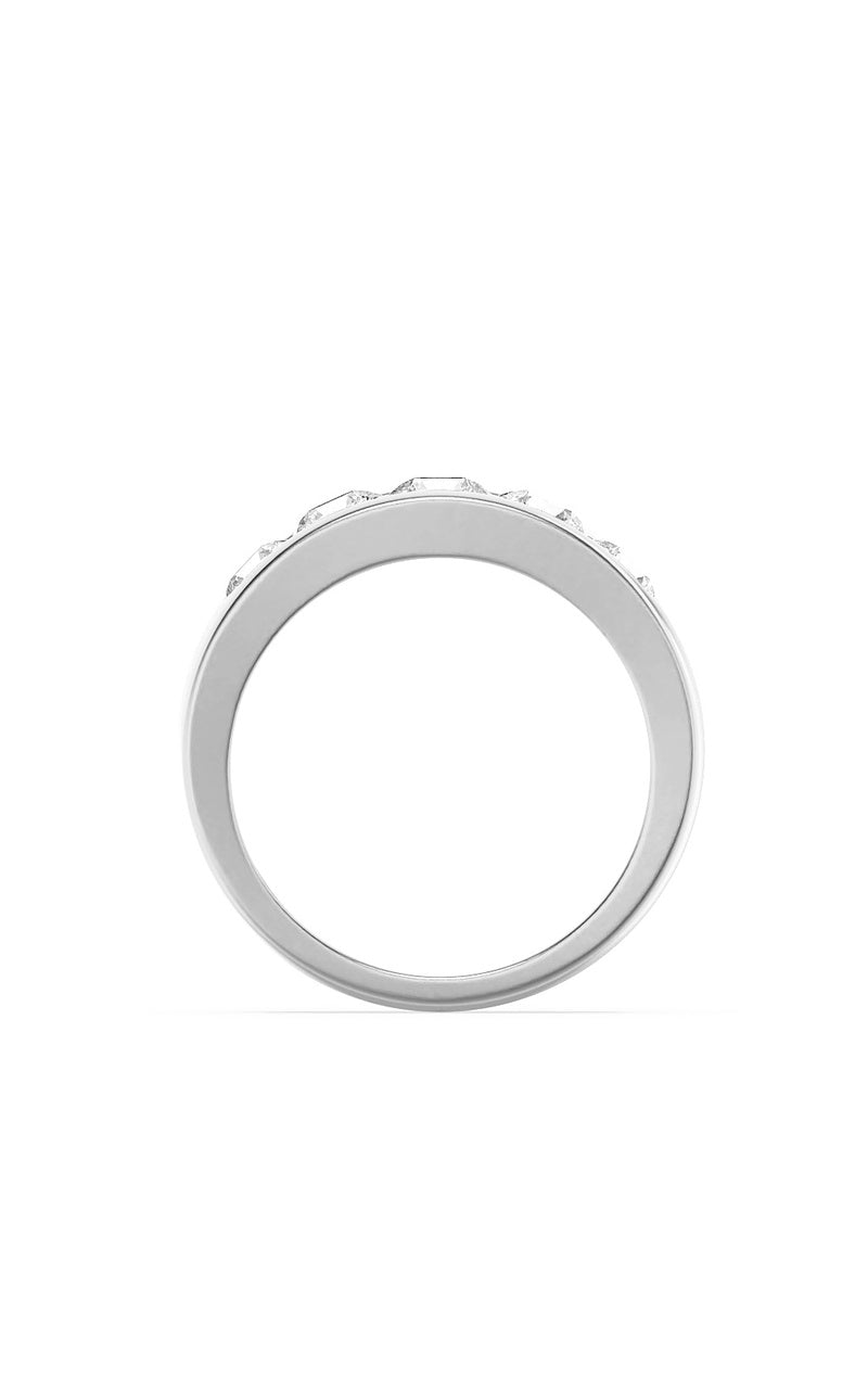 2Cttw Round Shaped Lab Grown Diamond (F/VS) Mens Ring in 14K Gold