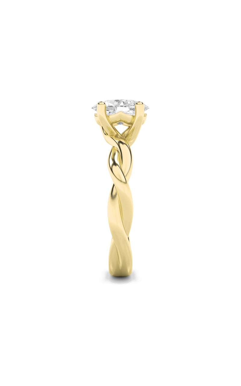 14K White Gold Ring KJ01060R.OV-1.5-21F