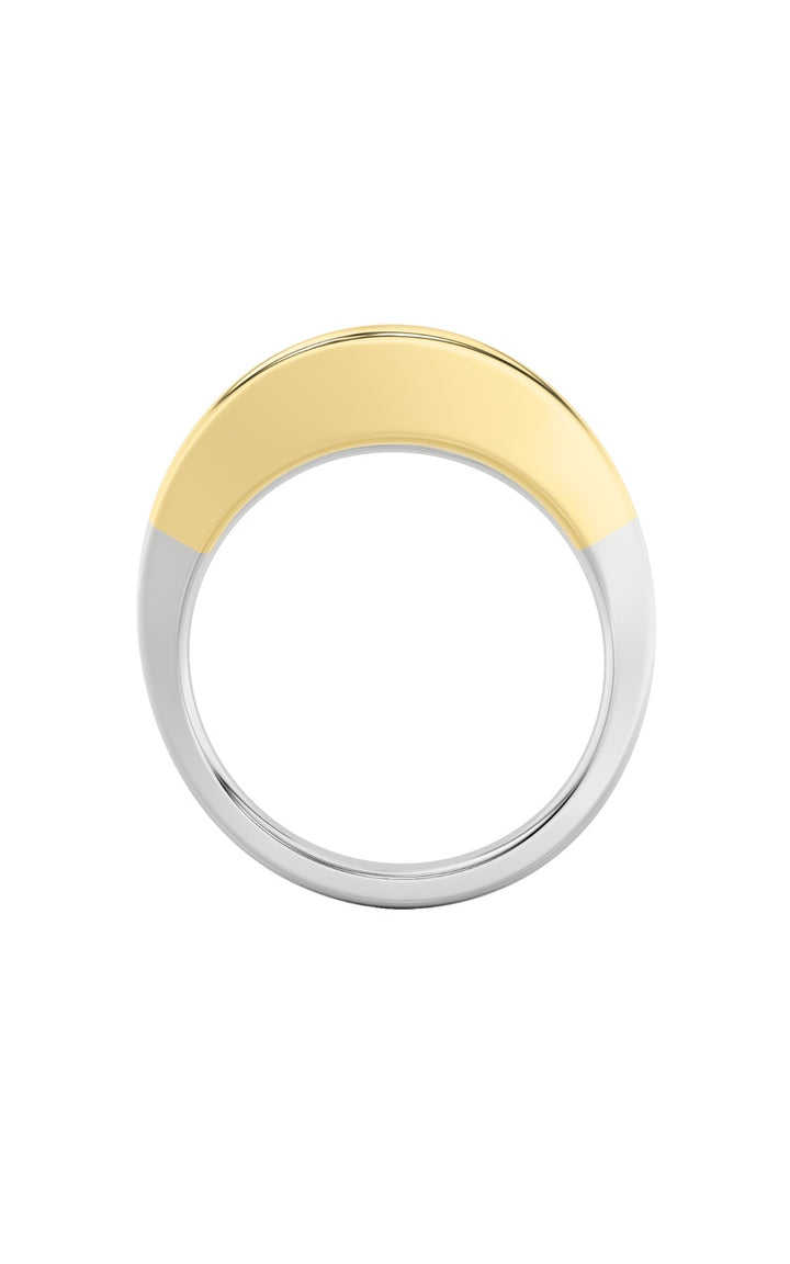 1.5CTW Oval Shaped Lab Grown Diamond (F/VS) East West Solitaire Ring in 14K Gold