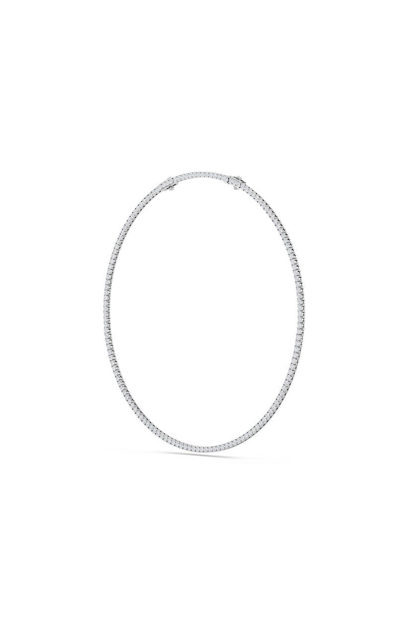 14K White Gold Necklace KJ00223N.RD-15-21F