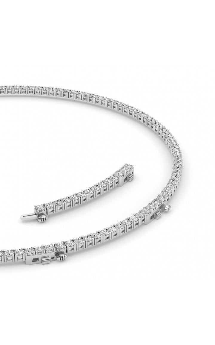 14K White Gold Necklace KJ00223N.RD-20-21F