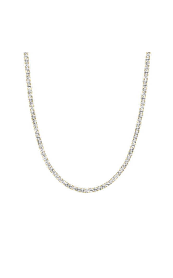 14K White Gold Necklace KJ00223N.RD-20-21F