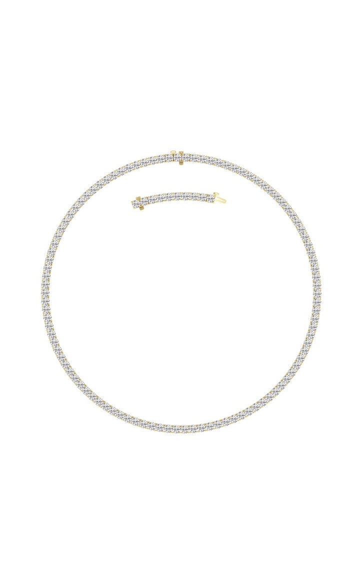 14K White Gold Necklace KJ00223N.RD-20-21F