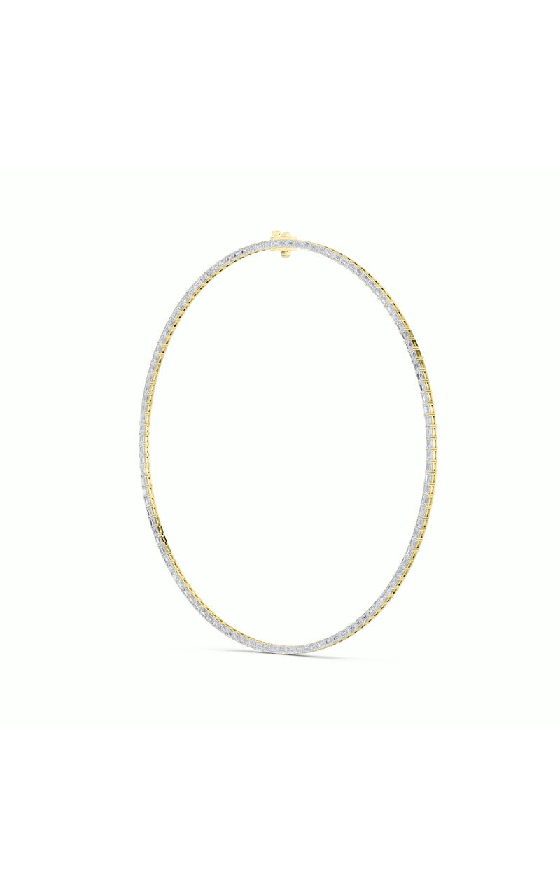 14K White Gold Necklace KJ01990N.EM-21-21F