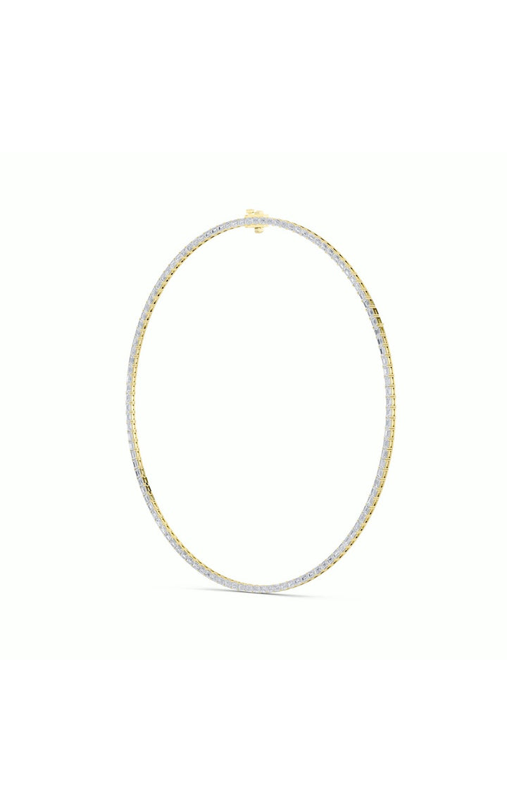 14K White Gold Necklace KJ01990N.EM-21-21F