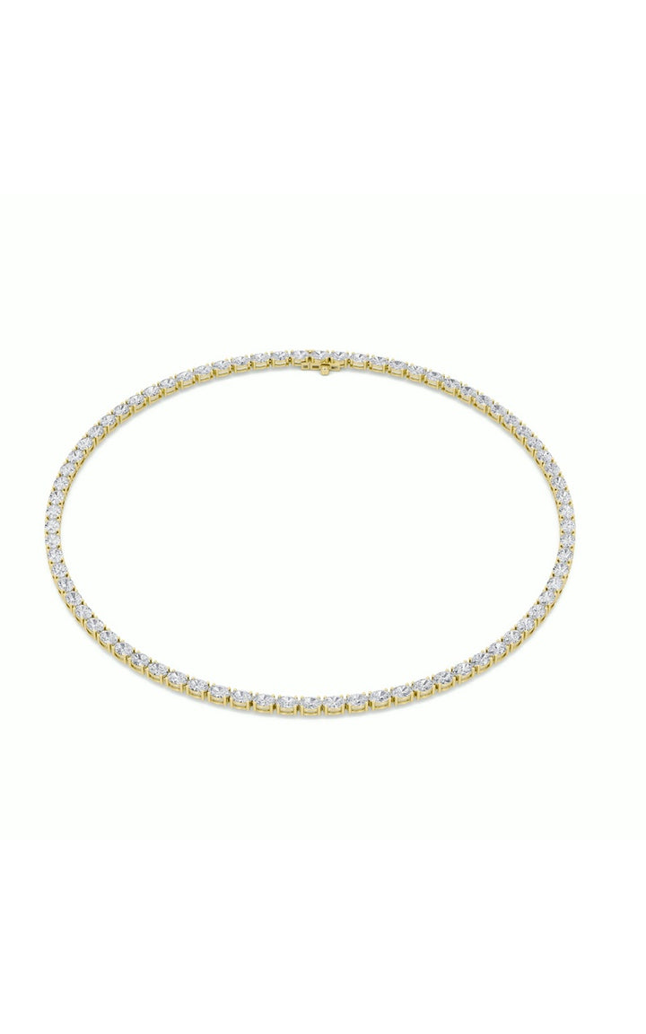 14K White Gold Necklace KJ01990N.OV-12-21F