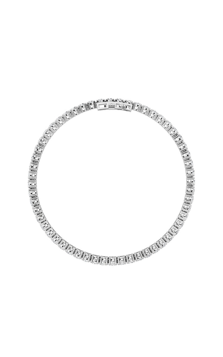 6Cttw Round Shaped Lab Grown Diamond Tennis Bracelet in 14K Gold (F/VS)