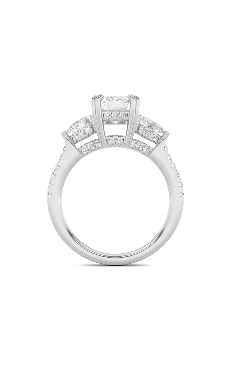 14K White Gold Ring KJ00914R.EM-3-21G