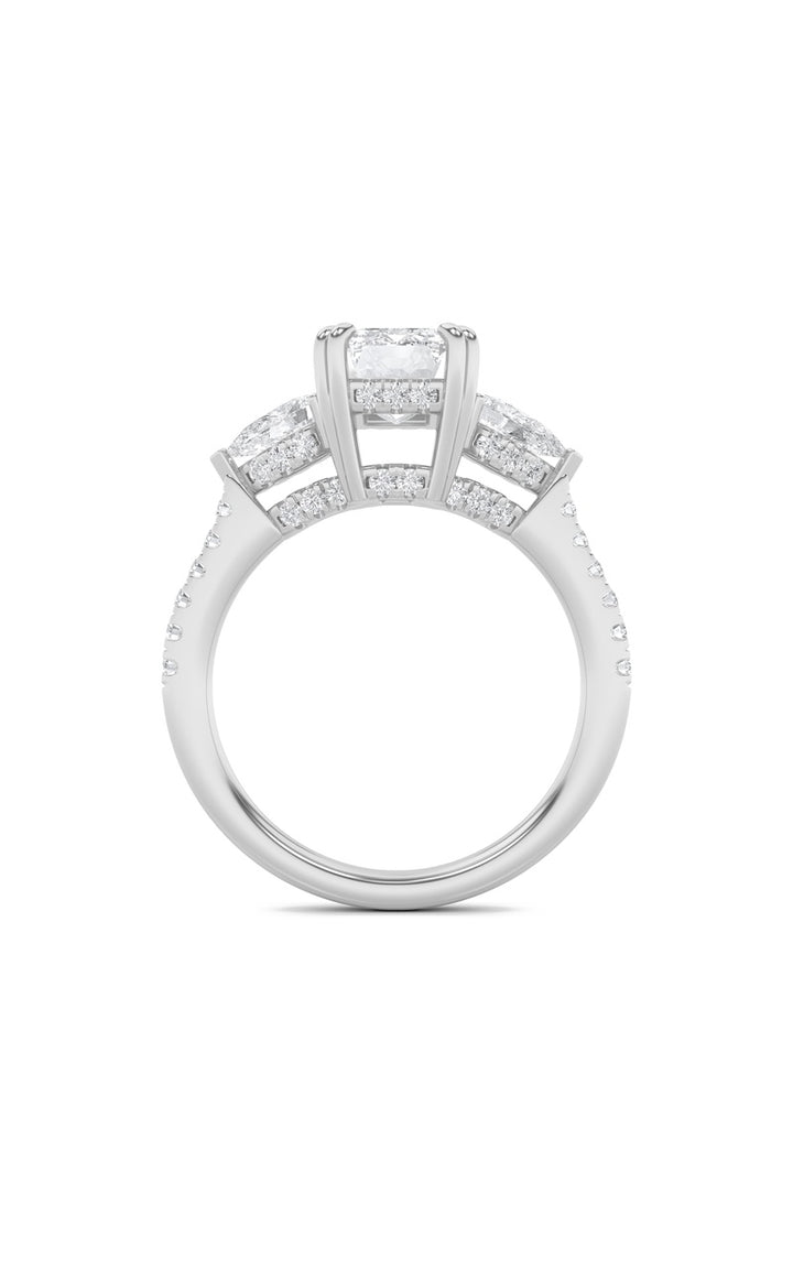 14K White Gold Ring KJ00914R.EM-3-21G