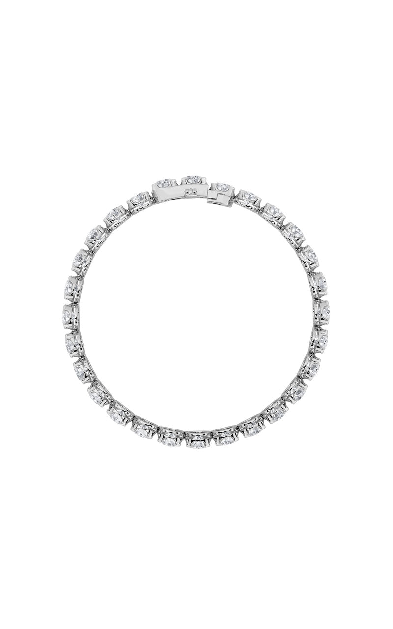 6Cttw Round Shaped Lab Grown Diamond (F/VS)  Bracelet in 14K Gold