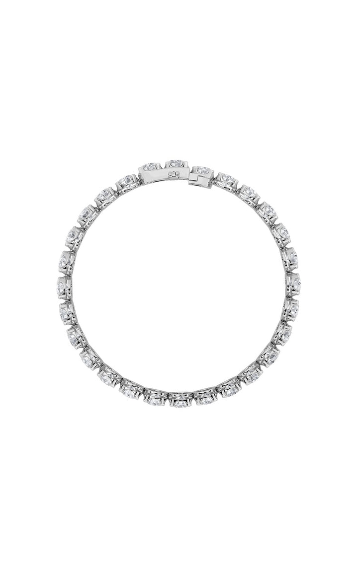 6Cttw Round Shaped Lab Grown Diamond (F/VS)  Bracelet in 14K Gold